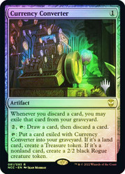 Currency Converter (Promo Pack) (Streets of New Capenna Commander)\nPromo: Planeswalker Stamped\nSingle\nMagic The Gathering
