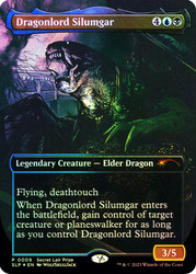 Dragonlord Silumgar (Secret Lair Prize) (#009) (Borderless)\nPromo: General\nSingle\nMagic The Gathering