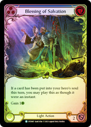 Blessing Of Salvation Blue