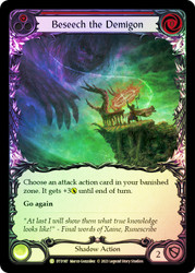 Beseech The Demigon Red