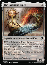 The Prismatic Piper\nCommander Masters\nSingle\nMagic The Gathering