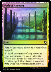 Path of Ancestry\nCommander Masters\nSingle\nMagic The Gathering