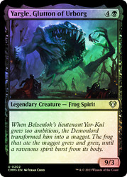 Yargle, Glutton of Urborg\nCommander Masters\nSingle\nMagic The Gathering