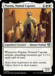 Pianna, Nomad Captain\nCommander Masters\nSingle\nMagic The Gathering