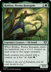 Rishkar, Peema Renegade\nCommander Masters\nSingle\nMagic The Gathering