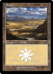 Plains (#437) (Retro Frame)\nCommander Masters - Retro Frame\nSingle\nMagic The Gathering