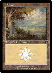 Plains (#438) (Retro Frame)\nCommander Masters - Retro Frame\nSingle\nMagic The Gathering