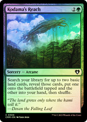 Kodama's Reach\nCommander Masters\nSingle\nMagic The Gathering