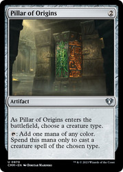 Pillar of Origins\nCommander Masters\nSingle\nMagic The Gathering