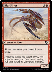 Blur Sliver\nCommander Masters\nSingle\nMagic The Gathering