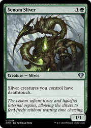 Venom Sliver\nCommander Masters\nSingle\nMagic The Gathering