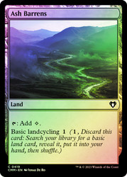 Ash Barrens\nCommander Masters\nSingle\nMagic The Gathering