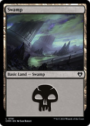 Swamp (#791)\nCommander Masters\nSingle\nMagic The Gathering