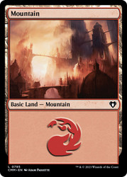 Mountain (#795)\nCommander Masters\nSingle\nMagic The Gathering
