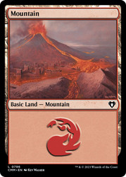 Mountain (#796)\nCommander Masters\nSingle\nMagic The Gathering