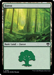 Forest (#799)\nCommander Masters\nSingle\nMagic The Gathering