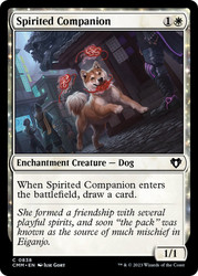 Spirited Companion\nCommander Masters\nSingle\nMagic The Gathering