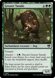 Greater Tanuki\nCommander Masters\nSingle\nMagic The Gathering