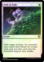 Path to Exile\nCommander Masters\nSingle\nMagic The Gathering