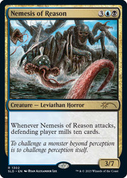 Nemesis of Reason (Secret Lair)\nPromo: General\nSingle\nMagic The Gathering