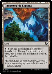 Terramorphic Expanse\nCommander Masters\nSingle\nMagic The Gathering