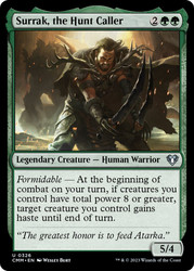 Surrak, the Hunt Caller\nCommander Masters\nSingle\nMagic The Gathering