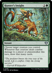 Hunter's Insight\nCommander Masters\nSingle\nMagic The Gathering