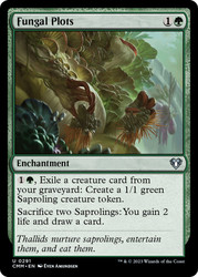 Fungal Plots\nCommander Masters\nSingle\nMagic The Gathering