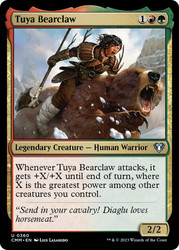 Tuya Bearclaw\nCommander Masters\nSingle\nMagic The Gathering