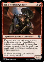 Zada, Hedron Grinder\nCommander Masters\nSingle\nMagic The Gathering