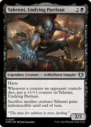 Yahenni, Undying Partisan\nCommander Masters\nSingle\nMagic The Gathering