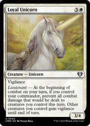 Loyal Unicorn\nCommander Masters\nSingle\nMagic The Gathering