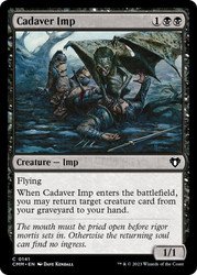 Cadaver Imp\nCommander Masters\nSingle\nMagic The Gathering