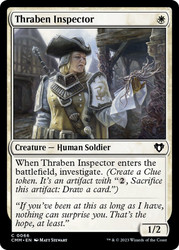 Thraben Inspector\nCommander Masters\nSingle\nMagic The Gathering