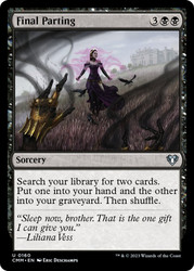 Final Parting\nCommander Masters\nSingle\nMagic The Gathering