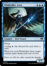 Windcaller Aven\nCommander Masters\nSingle\nMagic The Gathering