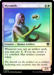 Myrsmith\nCommander Masters\nSingle\nMagic The Gathering