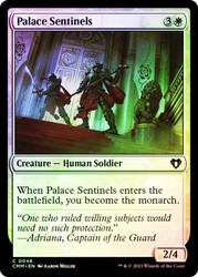 Palace Sentinels\nCommander Masters\nSingle\nMagic The Gathering
