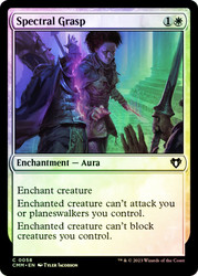 Spectral Grasp\nCommander Masters\nSingle\nMagic The Gathering