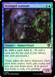 Deranged Assistant\nCommander Masters\nSingle\nMagic The Gathering