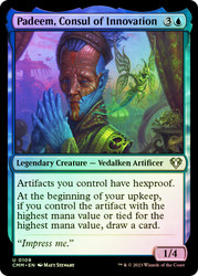 Padeem, Consul of Innovation\nCommander Masters\nSingle\nMagic The Gathering