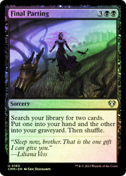 Final Parting\nCommander Masters\nSingle\nMagic The Gathering