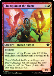 Champion of the Flame\nCommander Masters\nSingle\nMagic The Gathering
