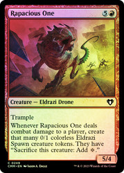 Rapacious One\nCommander Masters\nSingle\nMagic The Gathering