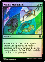 Animal Magnetism\nCommander Masters\nSingle\nMagic The Gathering