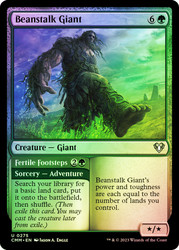 Beanstalk Giant\nCommander Masters\nSingle\nMagic The Gathering