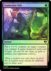 Snakeskin Veil\nCommander Masters\nSingle\nMagic The Gathering