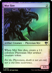 Myr Sire\nCommander Masters\nSingle\nMagic The Gathering