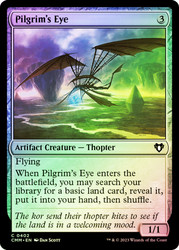 Pilgrim's Eye\nCommander Masters\nSingle\nMagic The Gathering