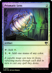 Prismatic Lens\nCommander Masters\nSingle\nMagic The Gathering